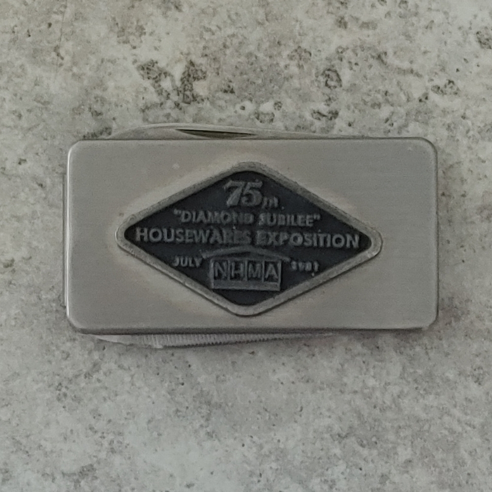 Vintage Money Clip With Knife and File